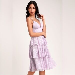 NWT Lulu’s Endless Romance dress